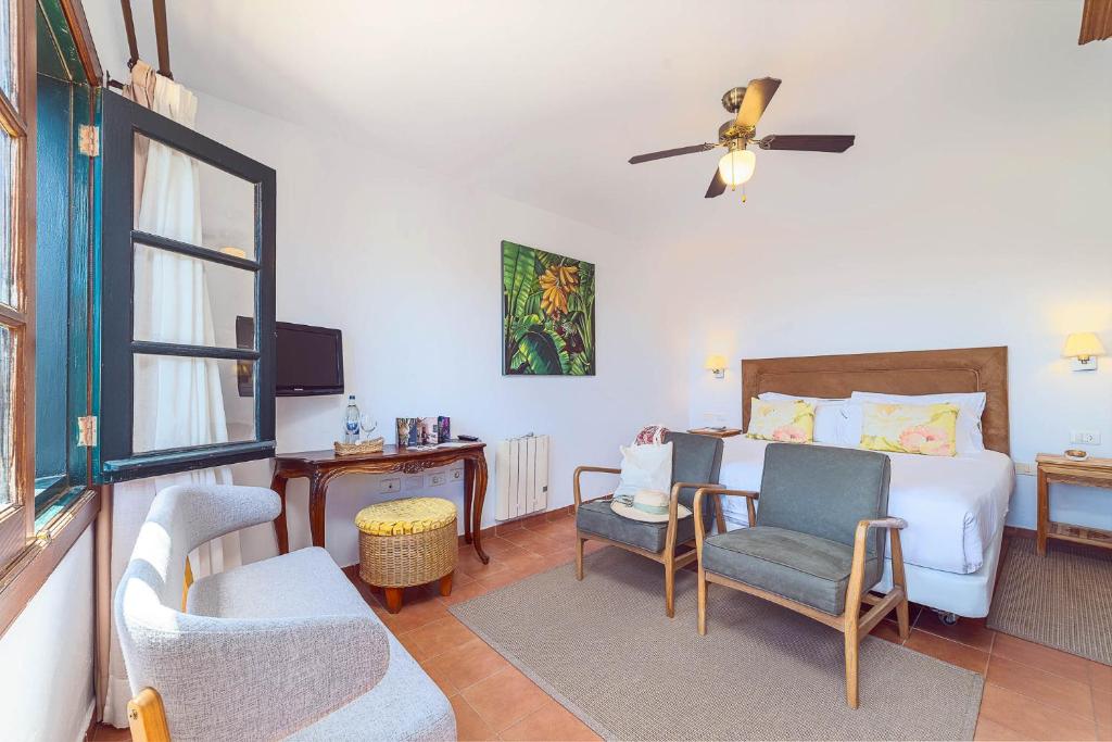 Posezení v ubytování Caserio de Mozaga - Hotel Rural