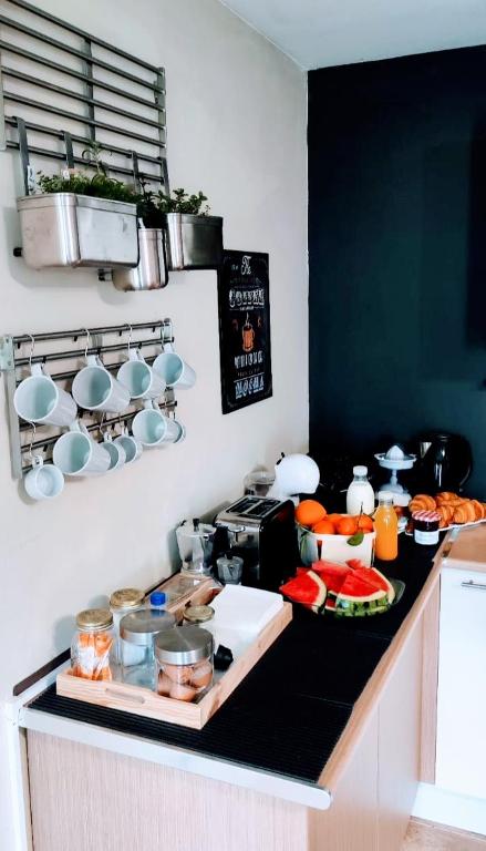 A kitchen or kitchenette at O IGREXARIO