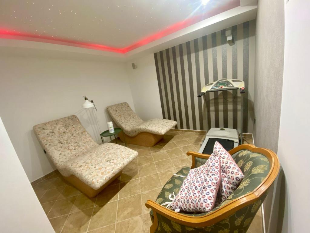 Posezení v ubytování Villa Colapis