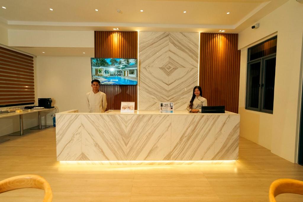 Vstupní hala nebo recepce v ubytování Cocotree Resort