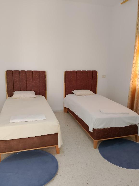 Postel nebo postele na pokoji v ubytování Bella casa