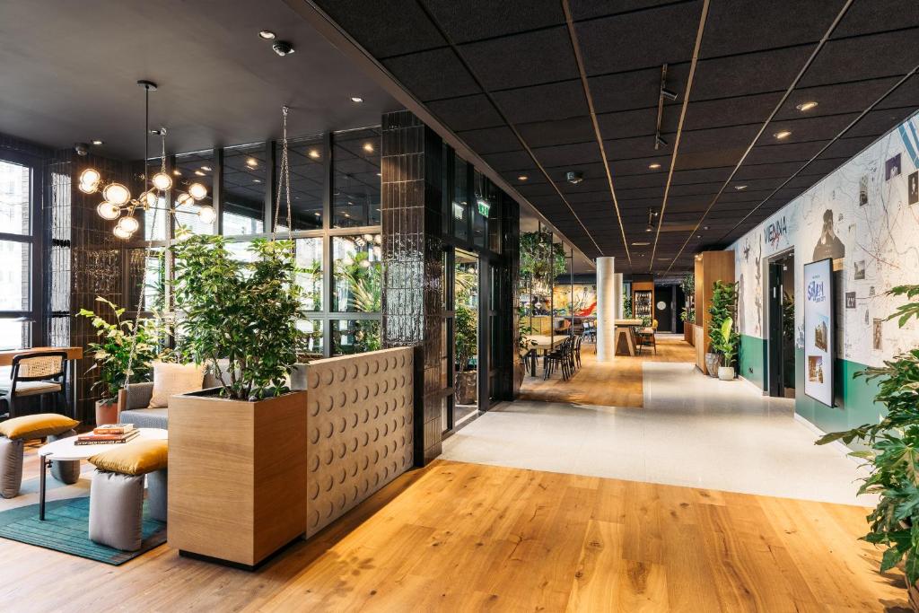 Posezení v ubytování Hotel Schani UNO City