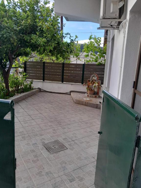 Balkón nebo terasa v ubytování ΠΗΛΙΟ- ΤΟ ΕΞΟΧΙΚΟ ΤΗΣ ΑΝΝΑΣ- ΑΦΗΣΣΟΣ