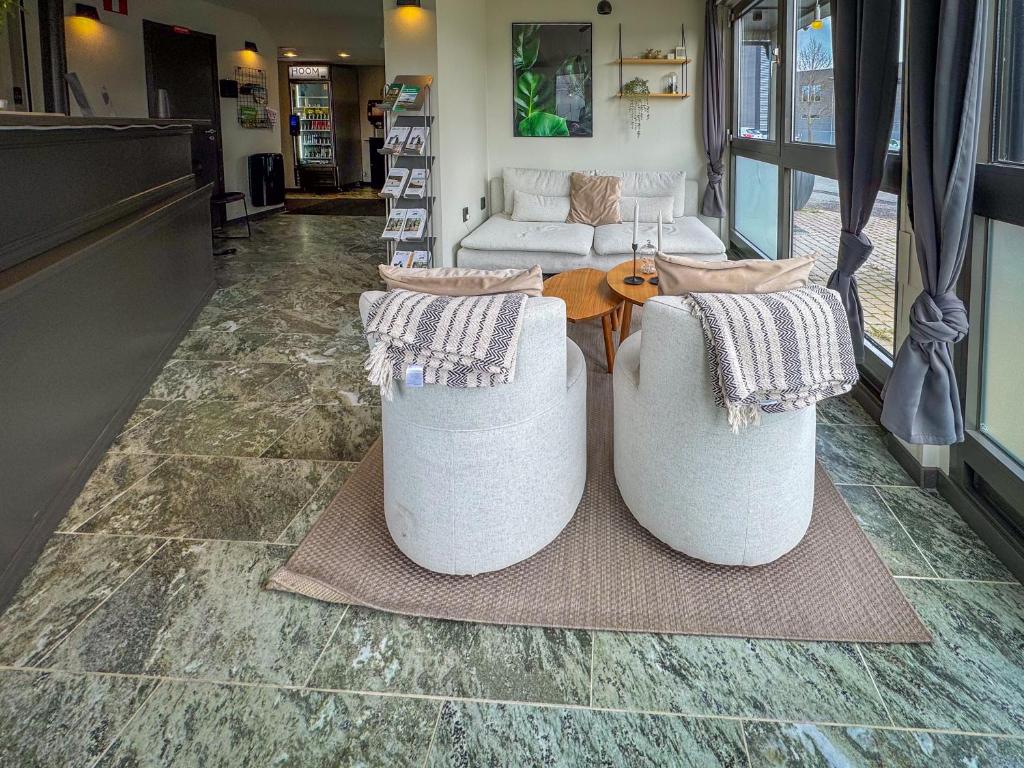 Posezení v ubytování Jönköping Hotel Apartments