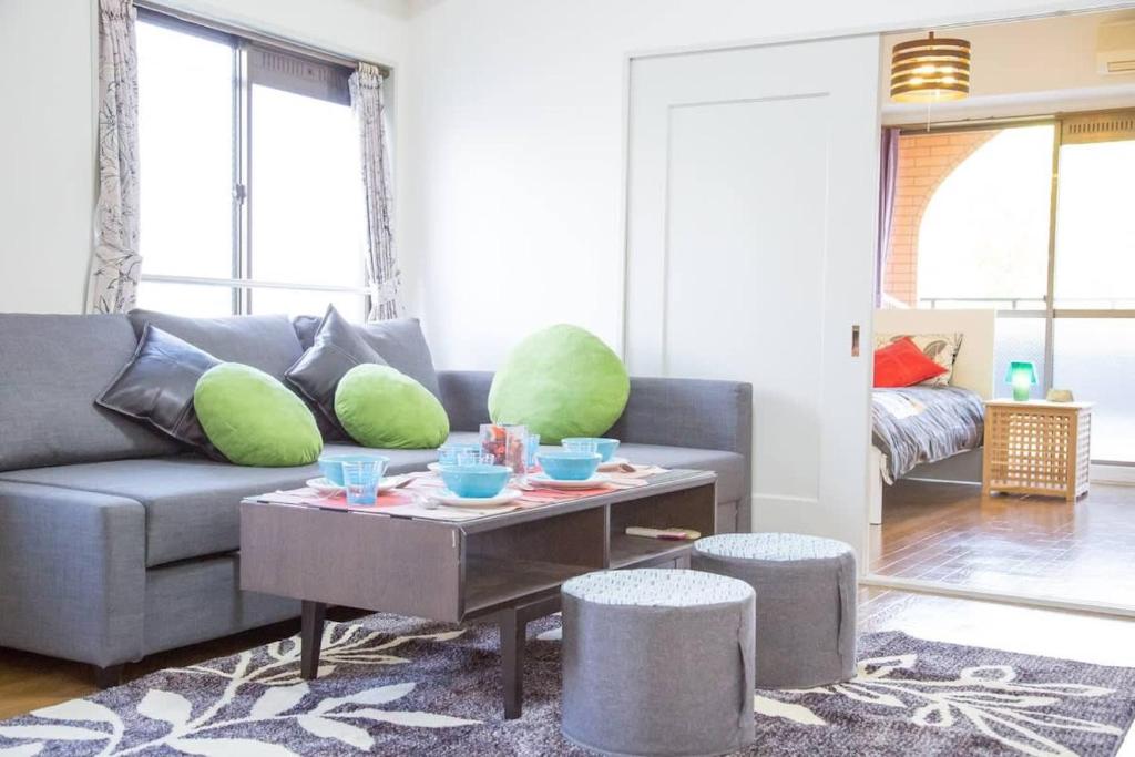 Rokko - Modern Apartment near Hiroshima Station for 5 ppl - Appartamento