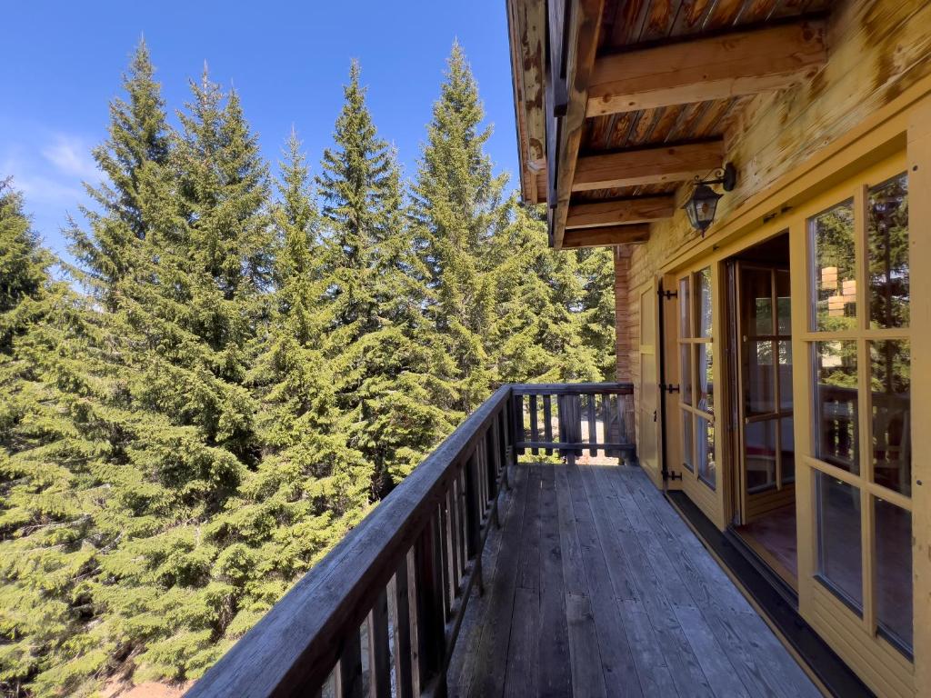 Balkón nebo terasa v ubytování 1A Chalet Enzianhuette - Wandern und Indoor Sauna