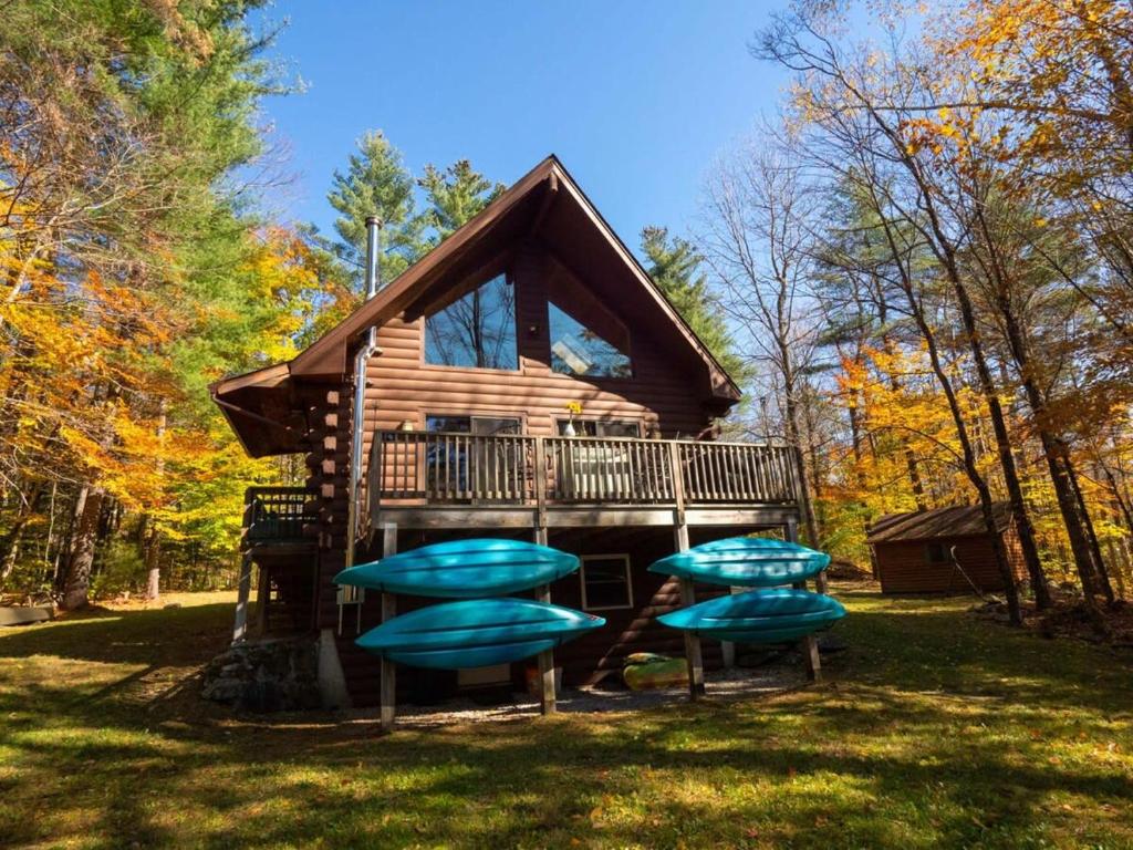 Berkshire Vacation Rentals Secluded Cabin On Acres Of Woods Lake