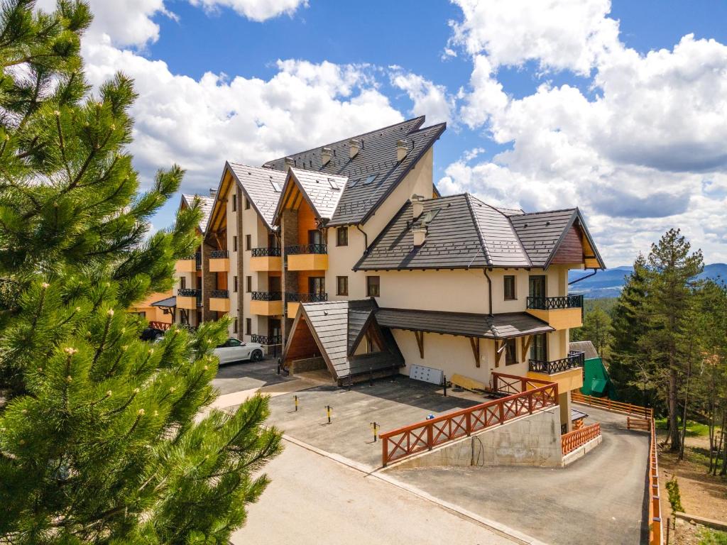 Budova, kde se apartmán nachází