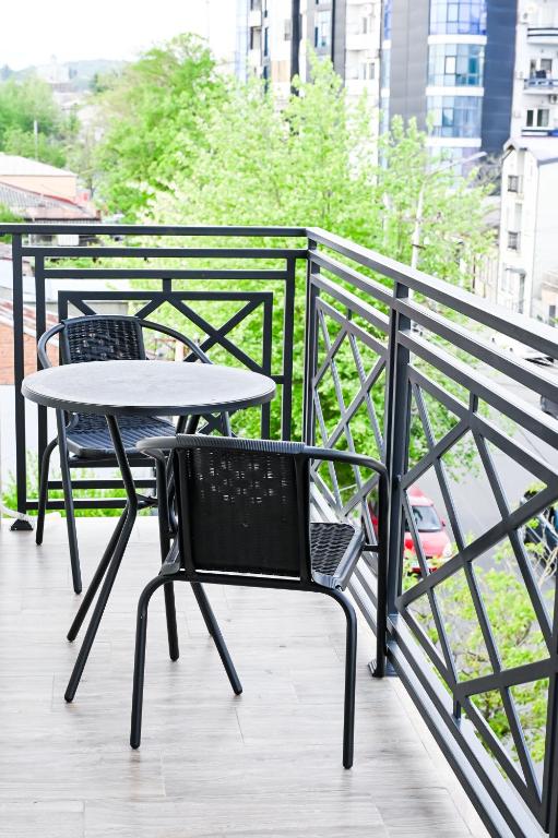 Balkón nebo terasa v ubytování Hotel K124