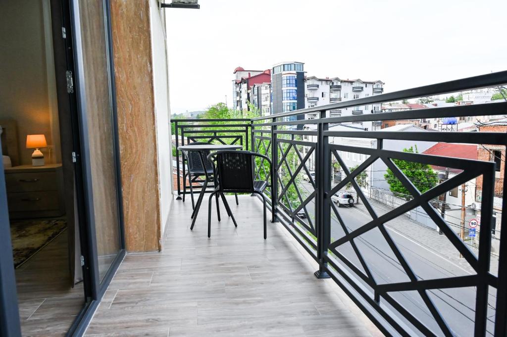 Balkón nebo terasa v ubytování Hotel K124