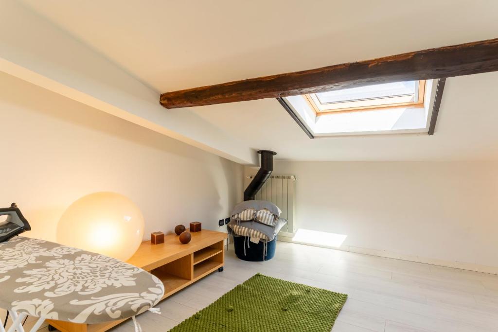 Кровать или кровати в номере Casa Ginevra - 3 Minutes Walk from the Sea