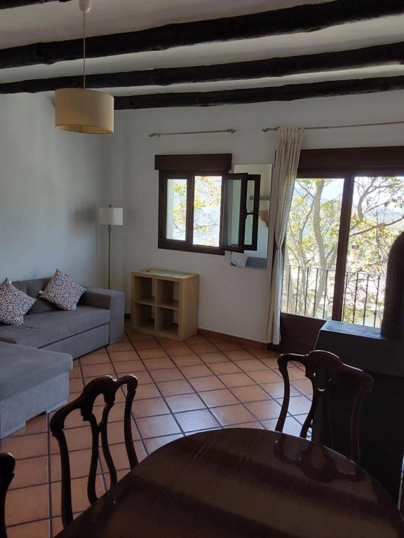 Zona de estar de Valle de la Calma - Apartamentos rurales de Mecina