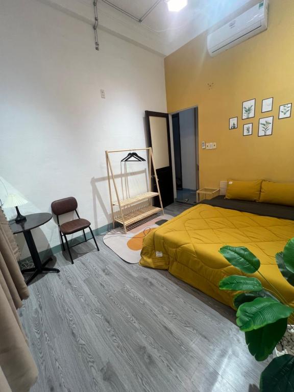 Postel nebo postele na pokoji v ubytování Neko Homestay Hue
