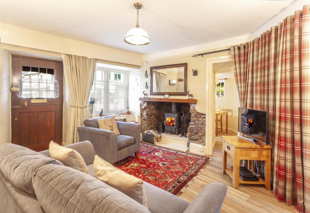 Crown Cottage Exford - Twee Slaapkamers Huisje