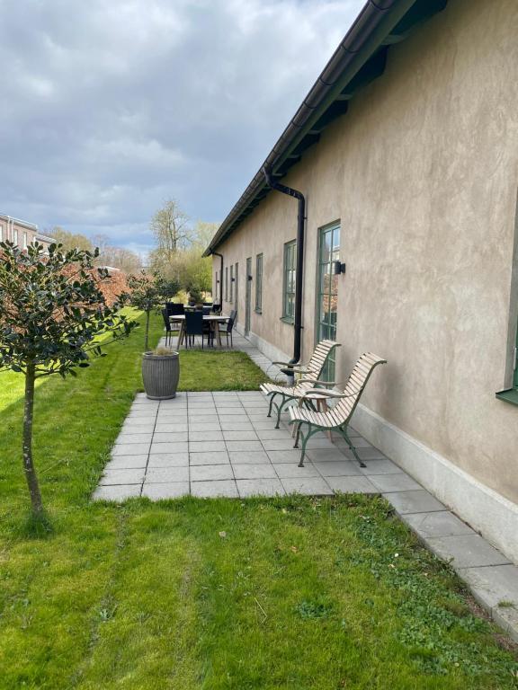 Zahrada ubytování Brohuspark