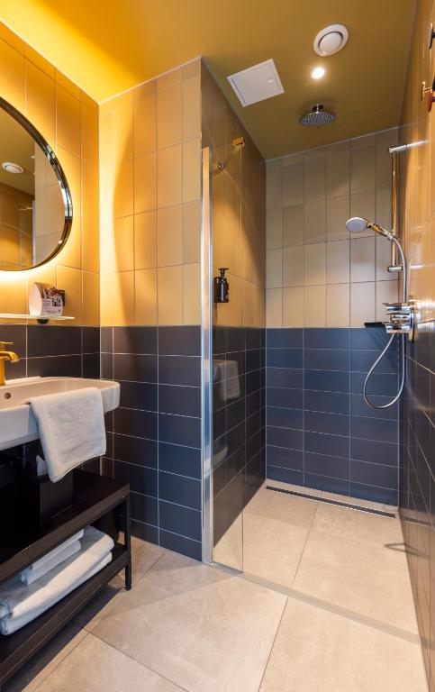 Koupelna v ubytování Fletcher Boutique Hotel Slaak-Rotterdam