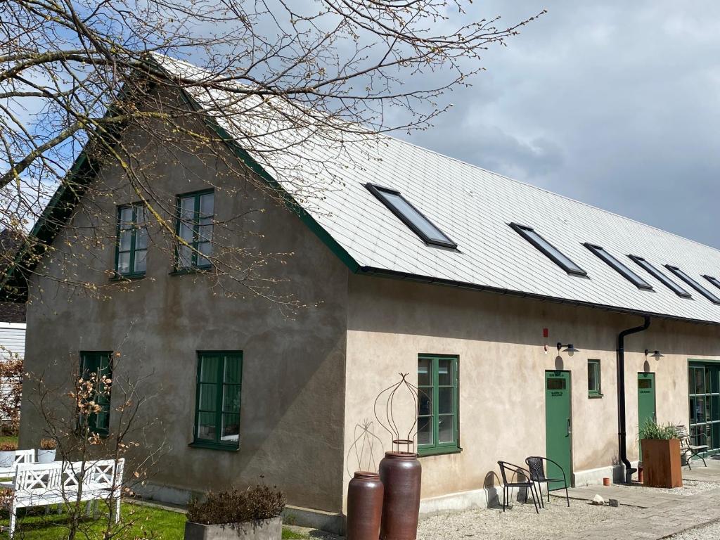 Budova, kde se bed and breakfast nachází