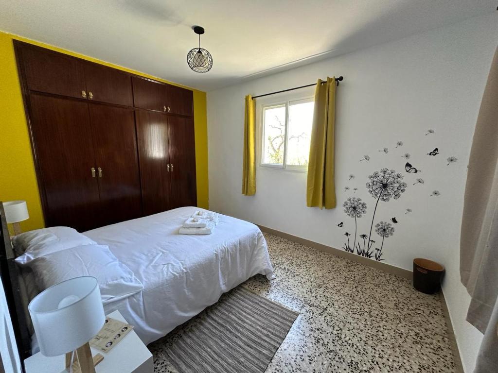 Postel nebo postele na pokoji v ubytování La Casa de Matilde