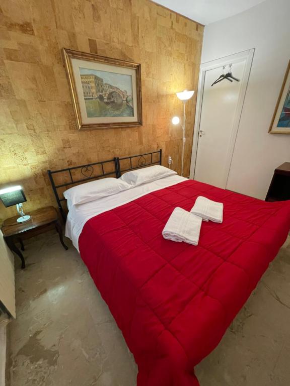 Postel nebo postele na pokoji v ubytování Lovenice Center