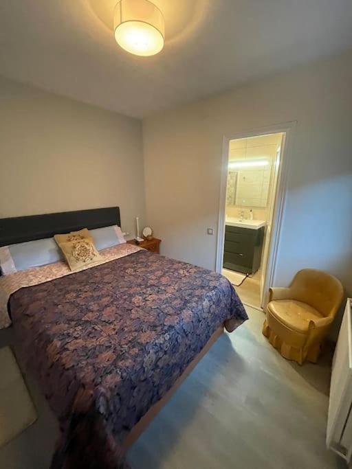 Postel nebo postele na pokoji v ubytování Casa Cal Gansoleta