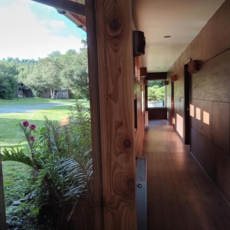 Zahrada ubytování Lodge El Taique