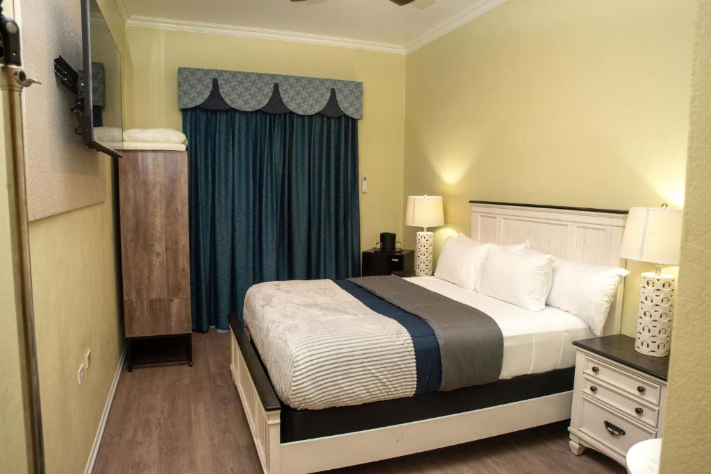 Voodi või voodid majutusasutuse Sky's Villa Resort toas