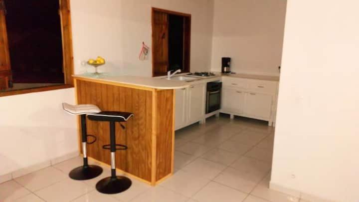 Nhà bếp/bếp nhỏ tại L'Authentique Sikryé