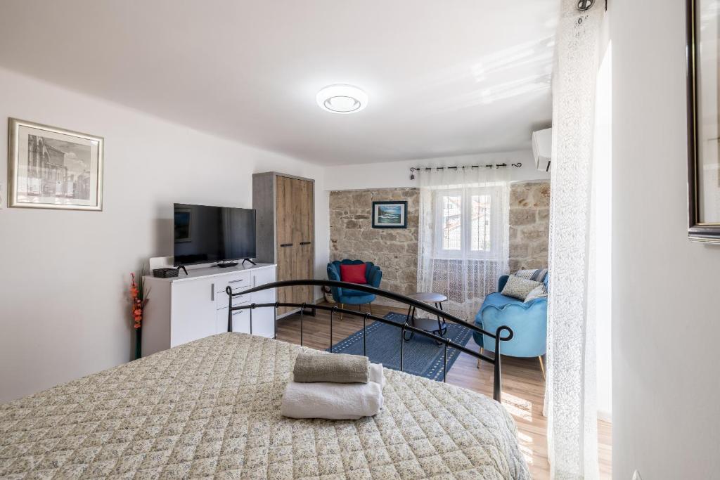 Holiday Home Riva Promenadeにあるテレビまたはエンターテインメントセンター