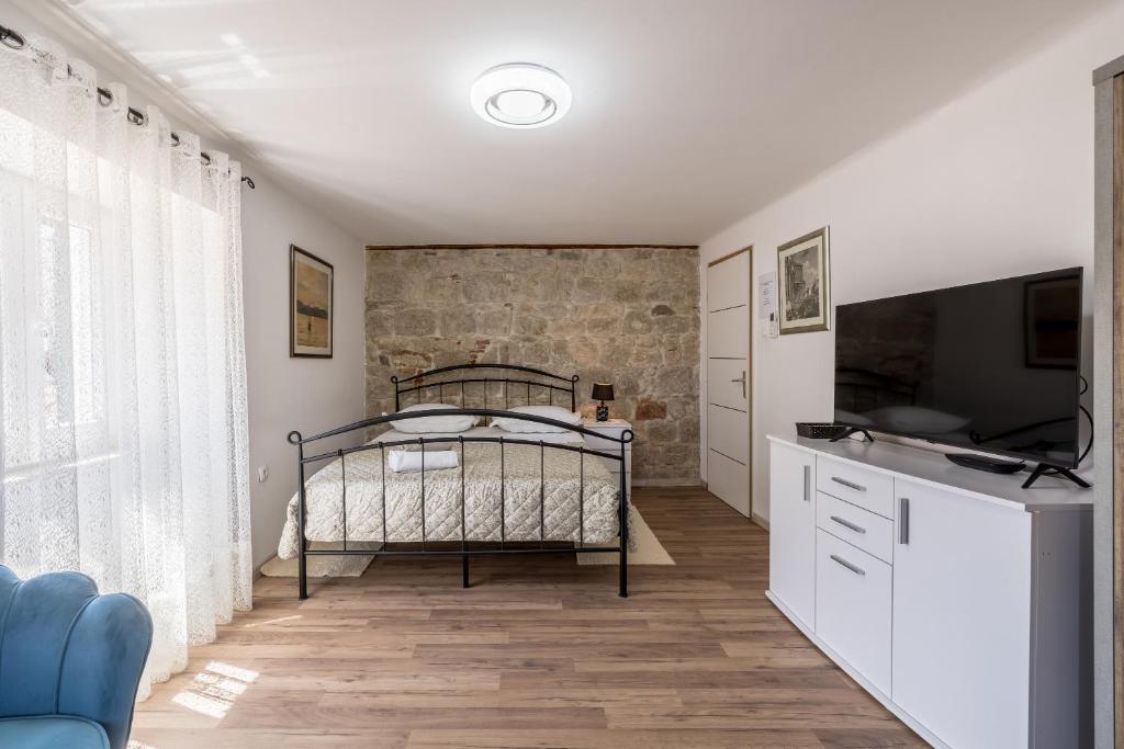 Holiday Home Riva Promenadeにあるベッド