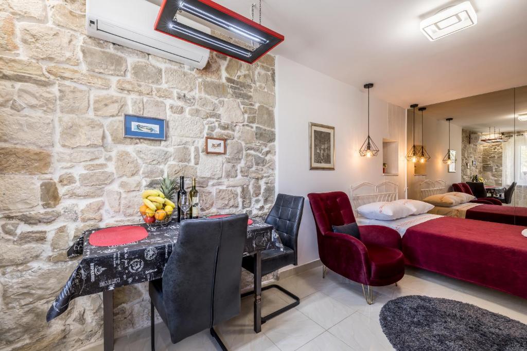 Holiday Home Riva Promenadeにあるベッド