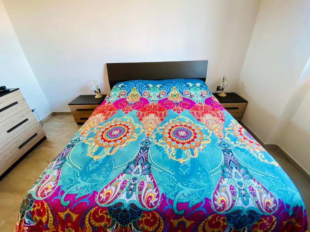 Postel nebo postele na pokoji v ubytování Way2Rome Apartments