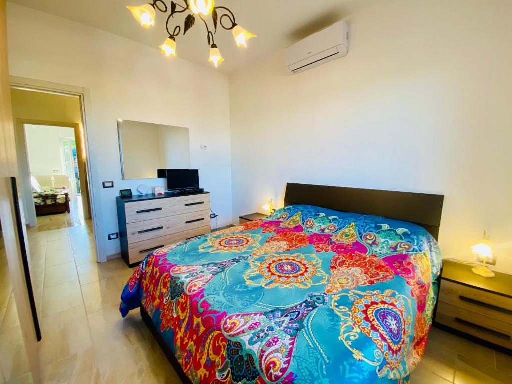 Postel nebo postele na pokoji v ubytování Way2Rome Apartments
