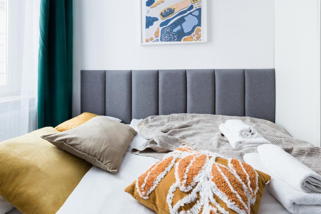 Posteľ alebo postele v izbe v ubytovaní Friendhouse Apartments Starovislna