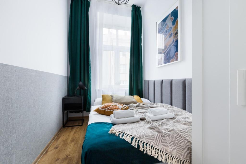 Posteľ alebo postele v izbe v ubytovaní Friendhouse Apartments Starovislna