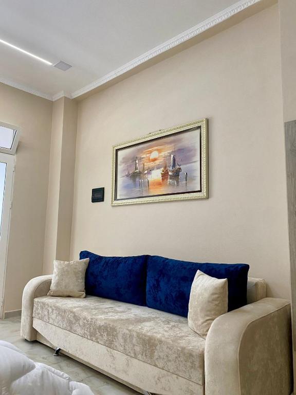 Posezení v ubytování Troy ApartHotel Durres