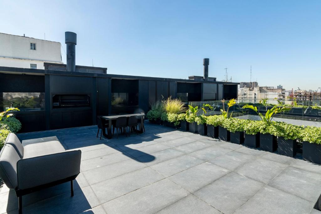 Сад в Monoambiente Simil Hotel Lujoso