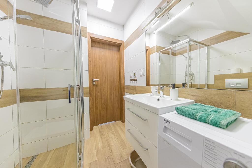 Kúpeľňa v ubytovaní Zator Lider House Energy