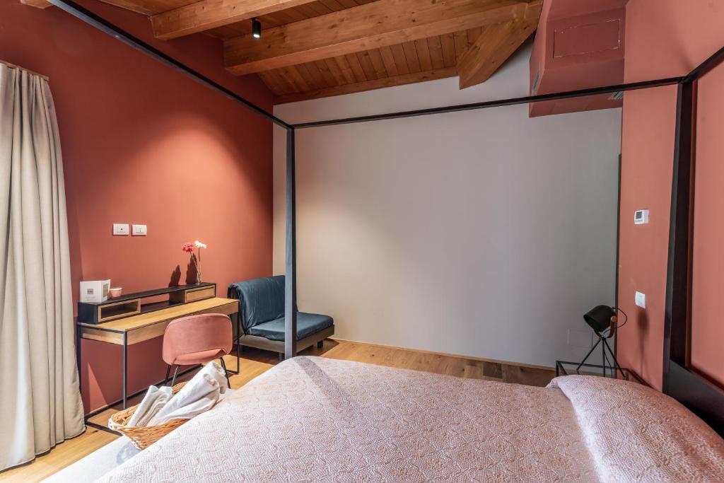 Posteľ alebo postele v izbe v ubytovaní Le Talee Agriturismo di Charme