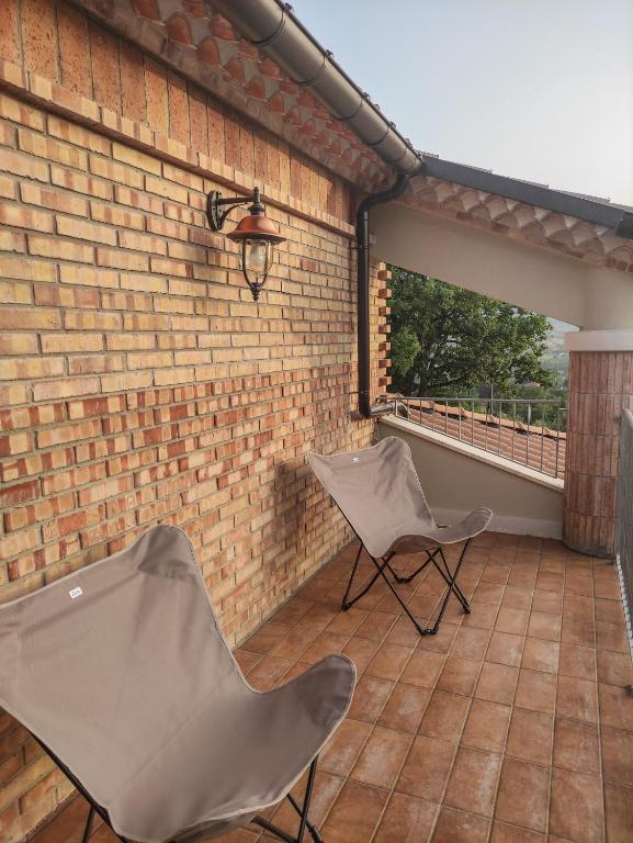 Balkón alebo terasa v ubytovaní Le Talee Agriturismo di Charme