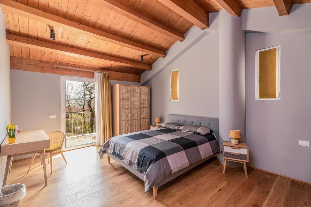 Posteľ alebo postele v izbe v ubytovaní Le Talee Agriturismo di Charme