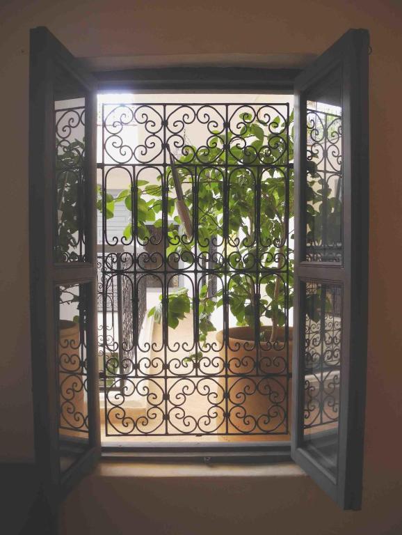 Balkón nebo terasa v ubytování Riad Linda