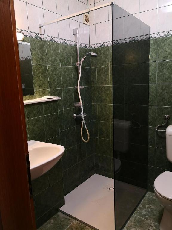 Kúpeľňa v ubytovaní Judith Apartment