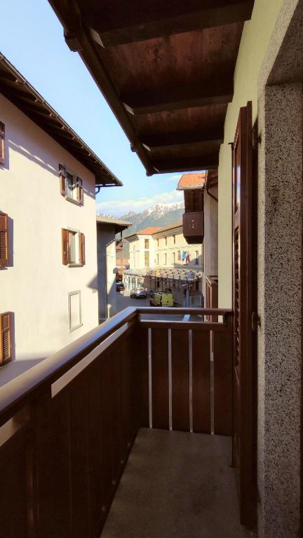 Balkón nebo terasa v ubytování Casa Affitto Daone