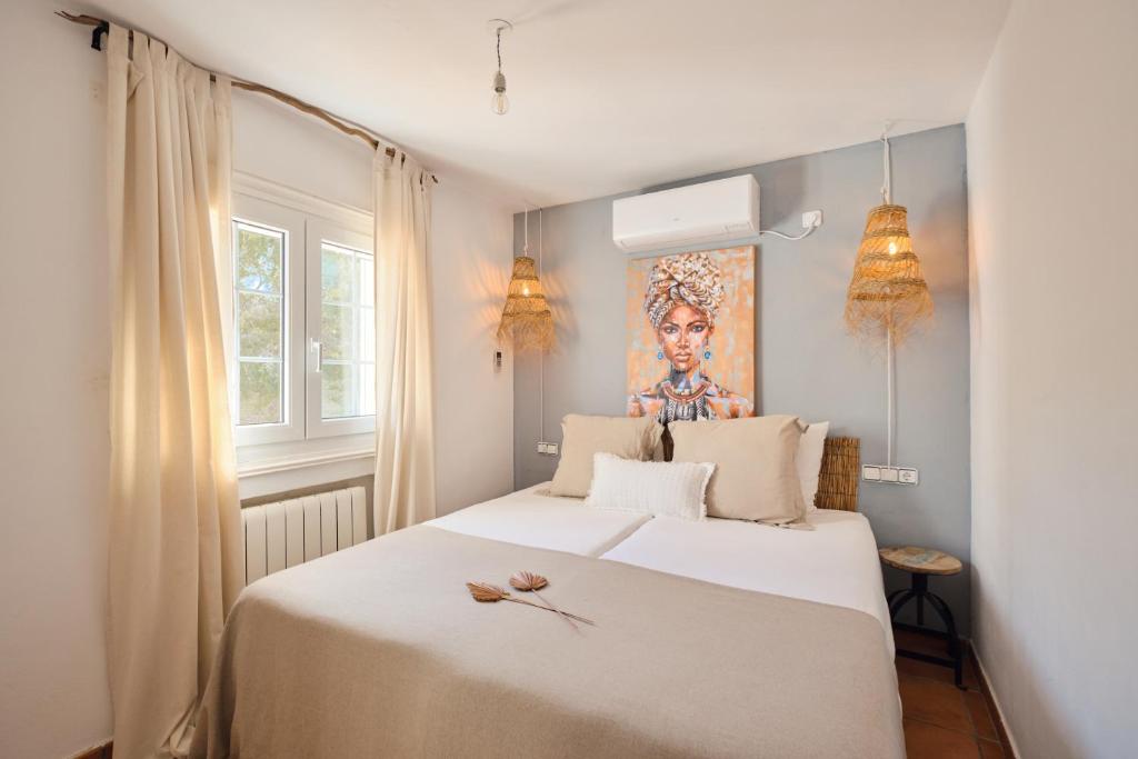 Postel nebo postele na pokoji v ubytování Villa B&M Experience