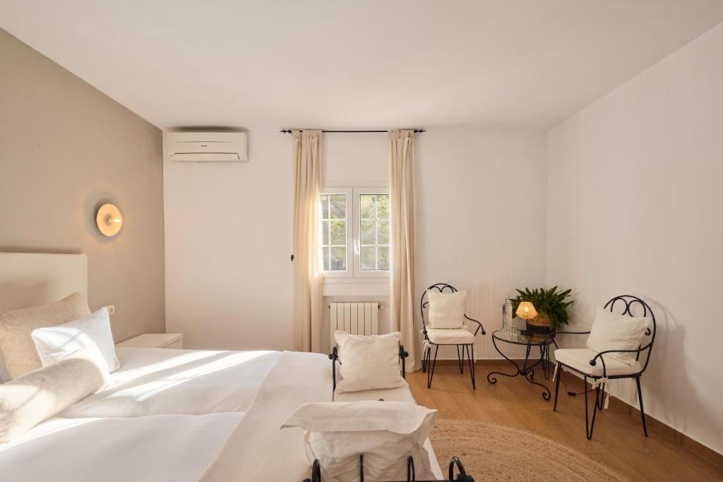 Postel nebo postele na pokoji v ubytování Villa B&M Experience