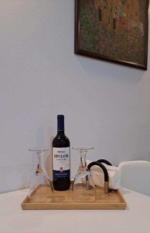 Nápoje v ubytování Apartment Malaga Center