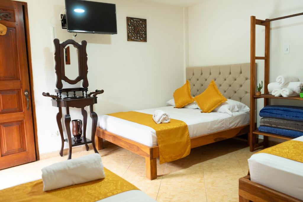 Acantos Hotel Campestre - 湖景家庭房