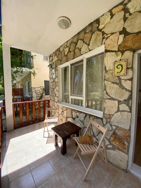 Balkón nebo terasa v ubytování Yedi Butik Hotel