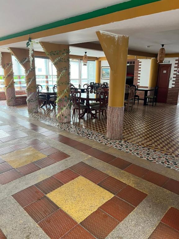 Restaurace v ubytování Eco Hotel La Selecta Pereira