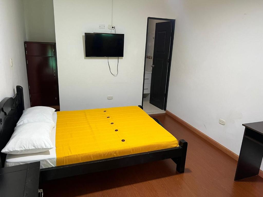 TV a/nebo společenská místnost v ubytování Eco Hotel La Selecta Pereira